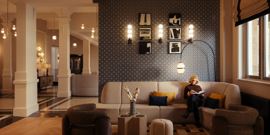 The Manor Amsterdam Lobby